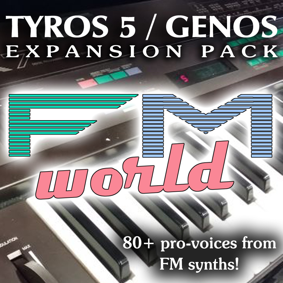 Yamaha Genos Expansion Pack with sounds from FM synthesis