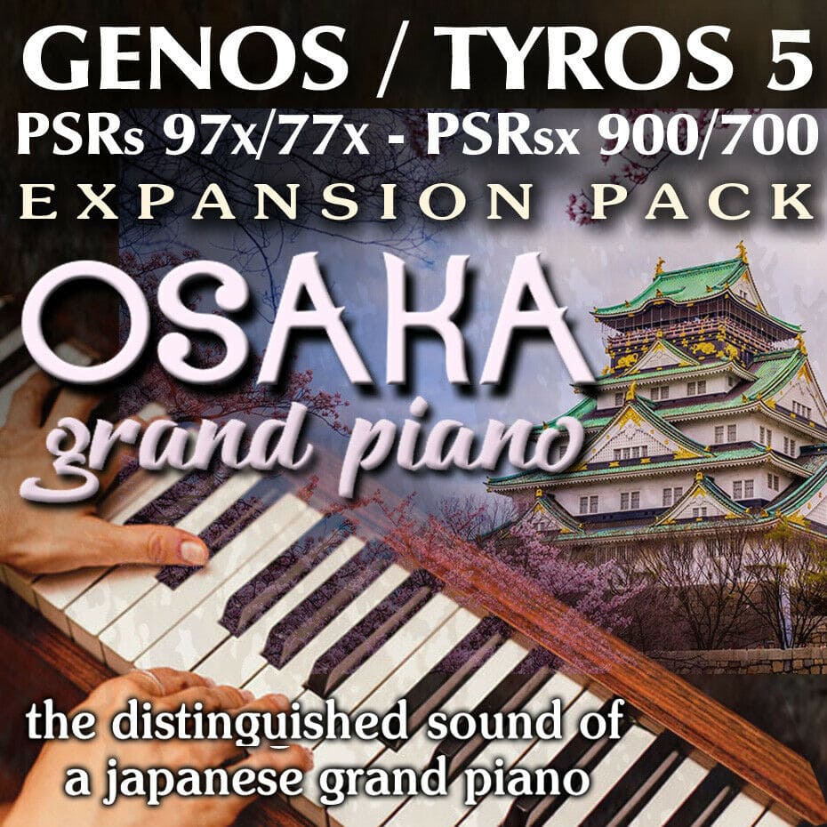 Osaka Grand Piano Expansion Pack for Yamaha Arranger
